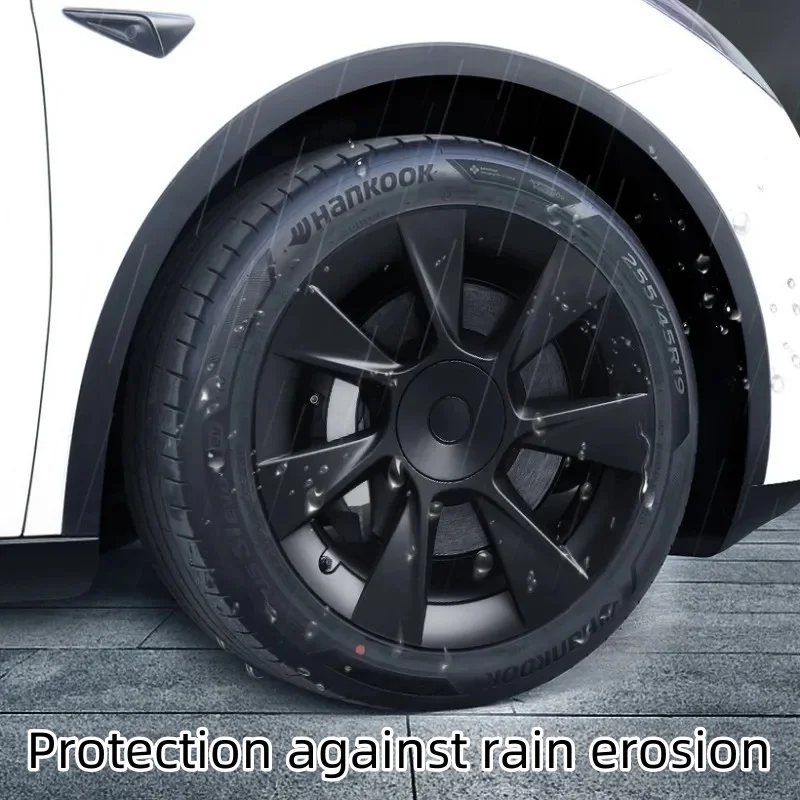 4PCS 19 Inch HubCap Wheel Caps for Tesla Model Y