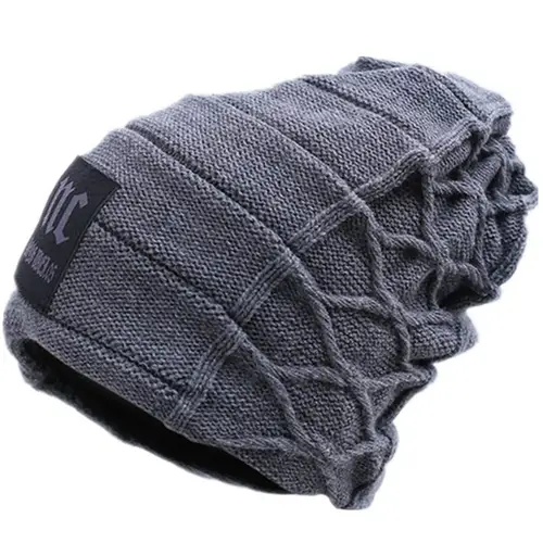 Winter Adult Men Warm Beanies Skullies Fashion Letter Knitted Women Hat Outdoor Colorful Casual Soft Wool шапка мужская кепка - Image 8