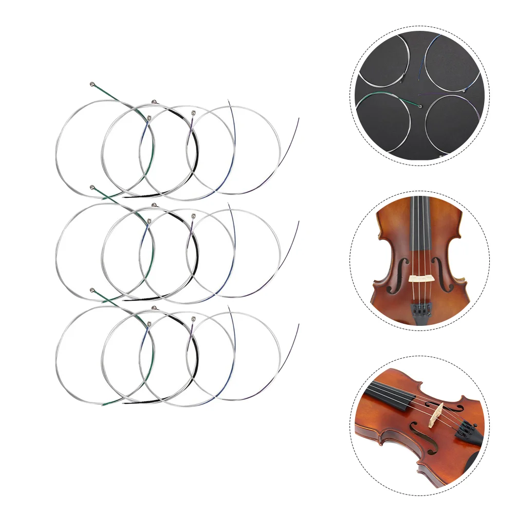 

1 Set Violin String Assortment Musical Instrument Replacement String Supply