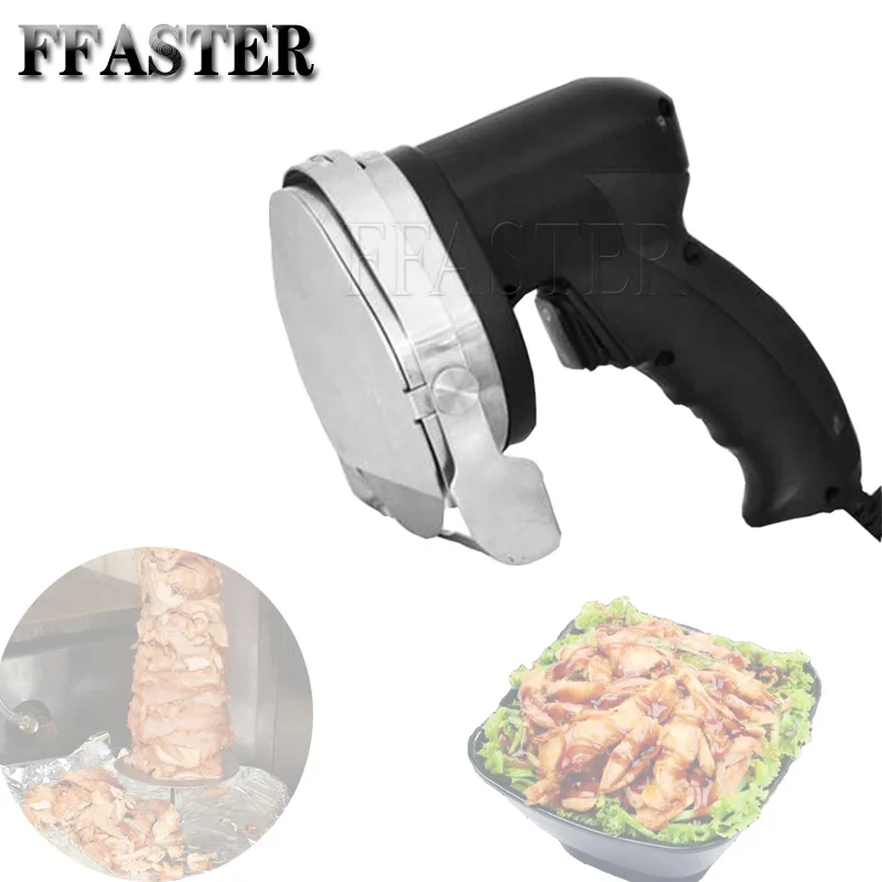 Affettatrice Elettrica Per Kebab Coltello Per Doner Taglierina Portatile Per Carne Arrosto Coltello Giroscopico