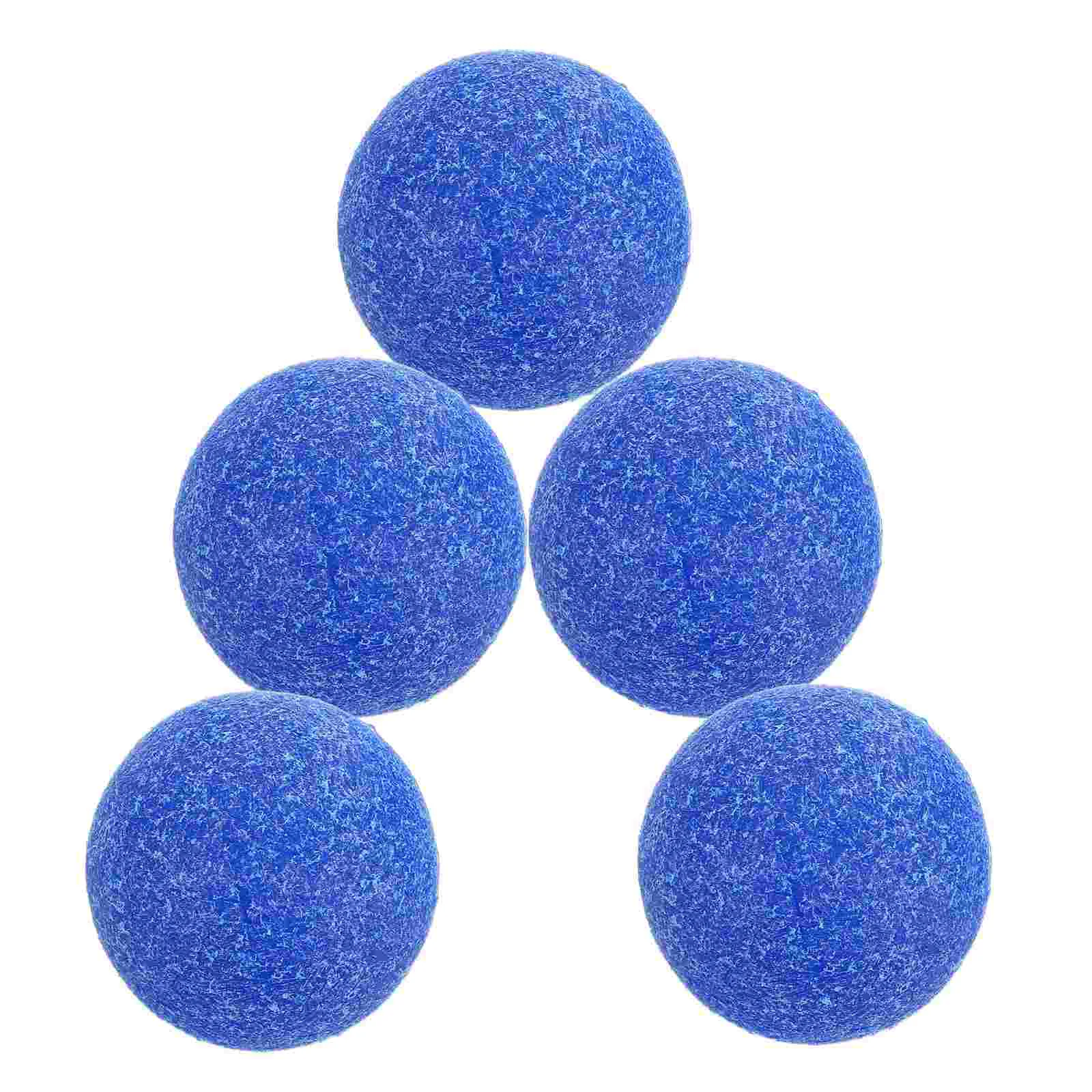 5 Pcs Desktop Matte Football Table Soccer Replacement Mini Sports Balls Tabletop Foosball Foosballs