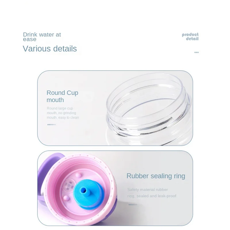 Drinking Cup Water Cup Feeding Cup 550ML Kids Water Sippy Cup