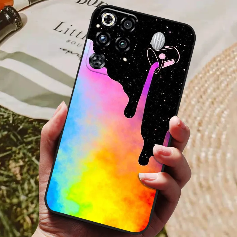 Black Silicone Shockproof Phone Case - Sleek and Durable Protective Cover