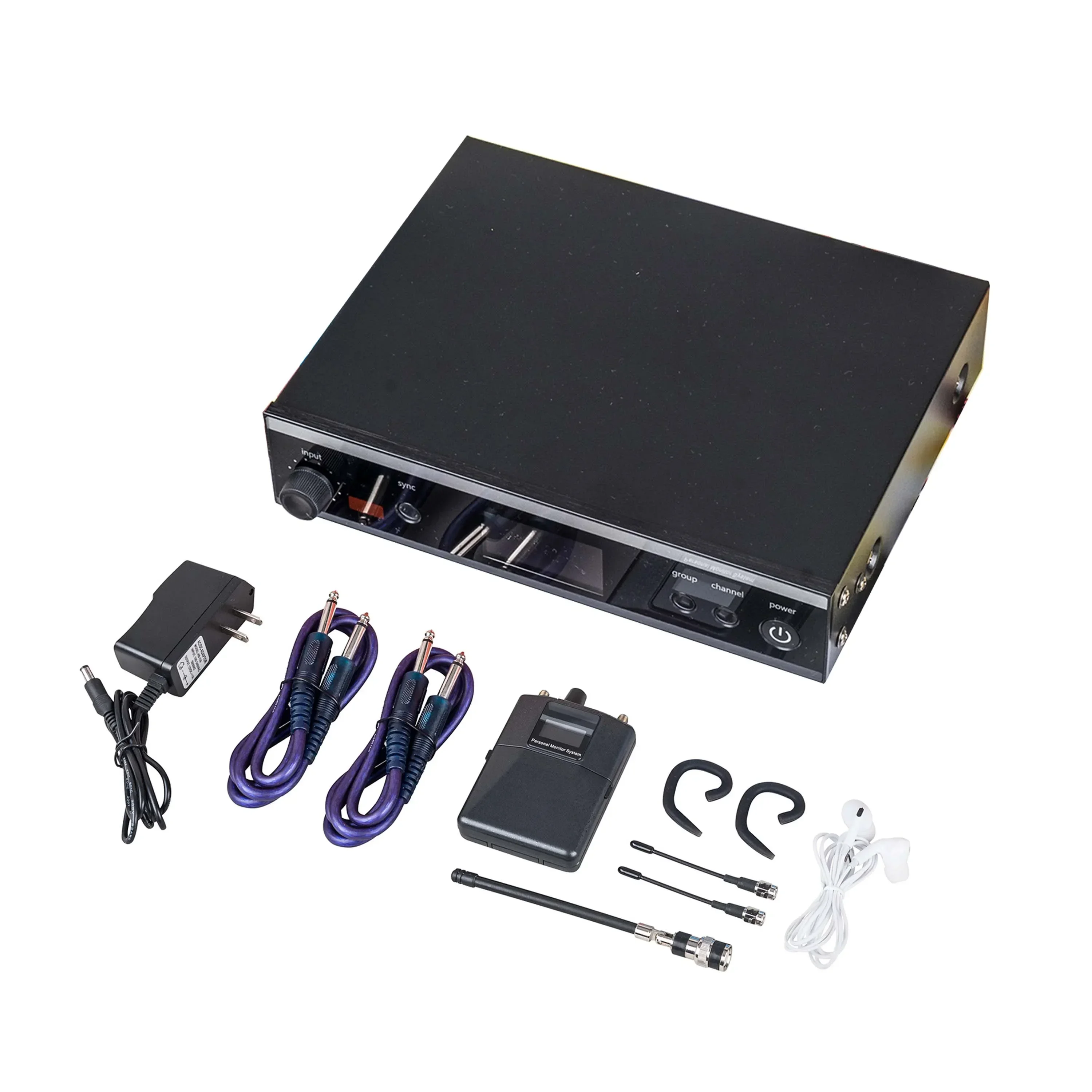 SENNESAI PSM300 스테레오 무선 UHF 인이어 모니터링 시스템, 밴드용, 500MHz, 100mW, 24 비트 디지털 DSP 프로세서 오디오