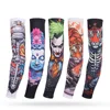 Running Arm Sleeve,Fishing,Driving,Cycling,3D Tattoo Sleeves,Plus Size,Summer UV Sun Protection,Sports Basketball Elbow Pad, 1