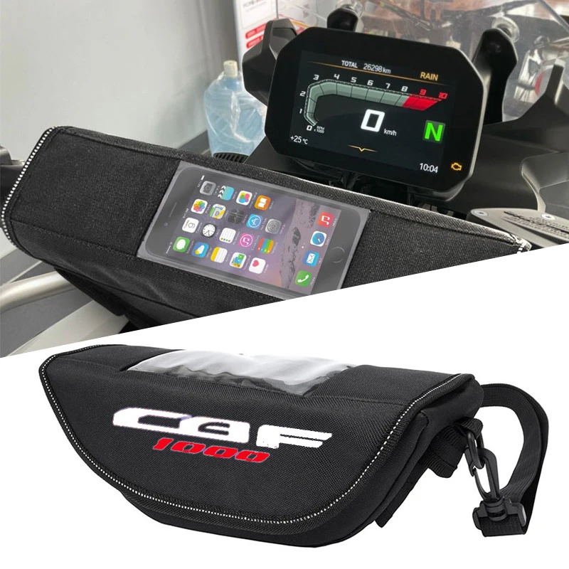 

For Honda CBF1000 CBF 1000 Black Edition Motorcycle Handlebar Navigation Bag Storage Waterproof bag ToolKit