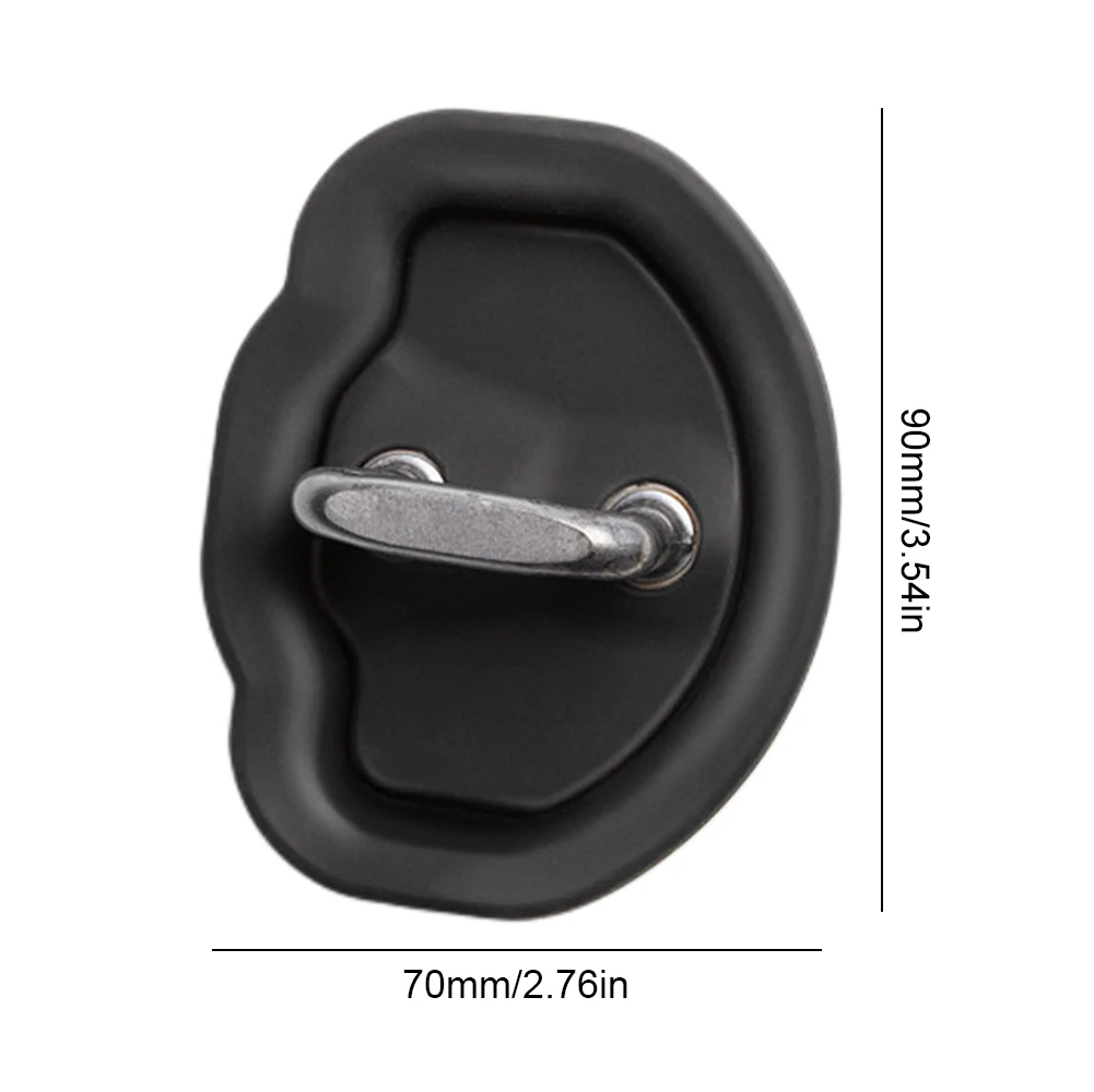 Car Door Lock Damper Car Door Protection Pad 4pcs Car Door Mute Damping Cushion For Tesla Model 3 Model Y