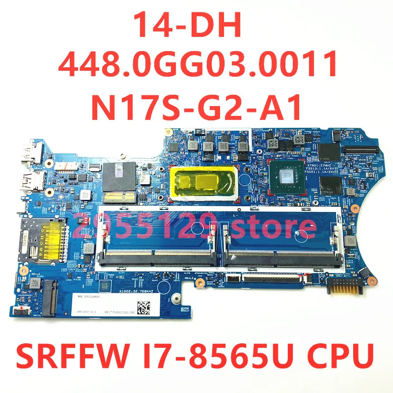 cheap pc motherboard 18742-1 448.0GG02.0011 448.0GG03.0011 Laptop Motherboard For HP Pavilion X360 14-DH With SRFFW I7-8565U N17S-G2-A1 100% Tested best desktop motherboard