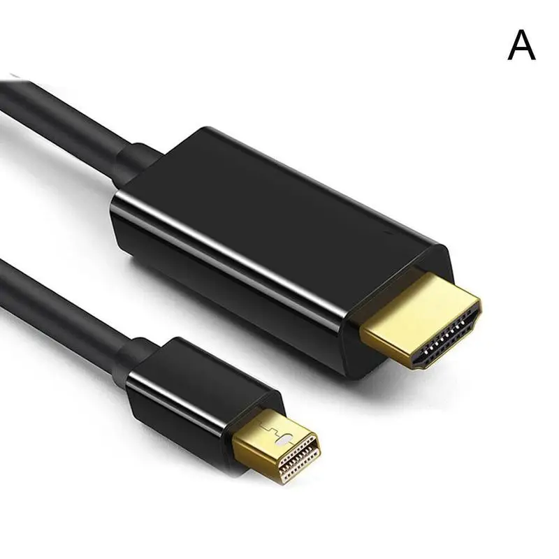 1,8 M Mini DP Display Port Thunderbolt 2 Zu HDMI-kompatibel Kabel Pro Adapter für PC HDTV Projektor Laptop
