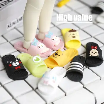 28cm 뚱뚱한 인형 신발 귀여운 인형 샌들 1/6 Bjd 인형 액세서리 장난감 5.5cm * 2cm 신발 소녀 놀이 집 드레스 장난감