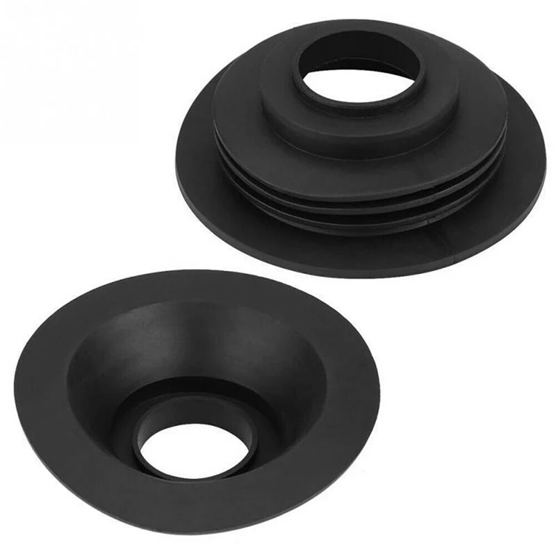 Headlight Dust Cover 1PC Soft Rubber Dust Cover For Car Auto Headlight Universal LED Light Seal Cap Car LED Headlight Bulb Waterproof Dust Cover