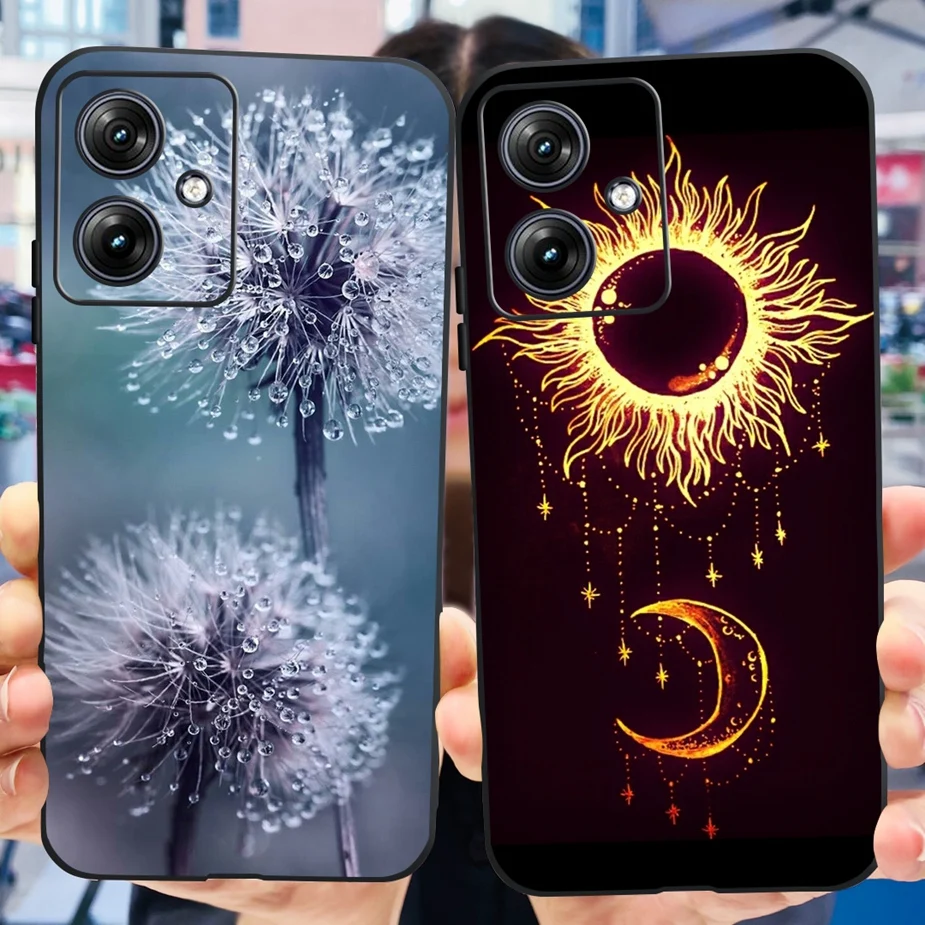 Stylish Painted Soft Silicone Phone Case - Trendy Back Cover