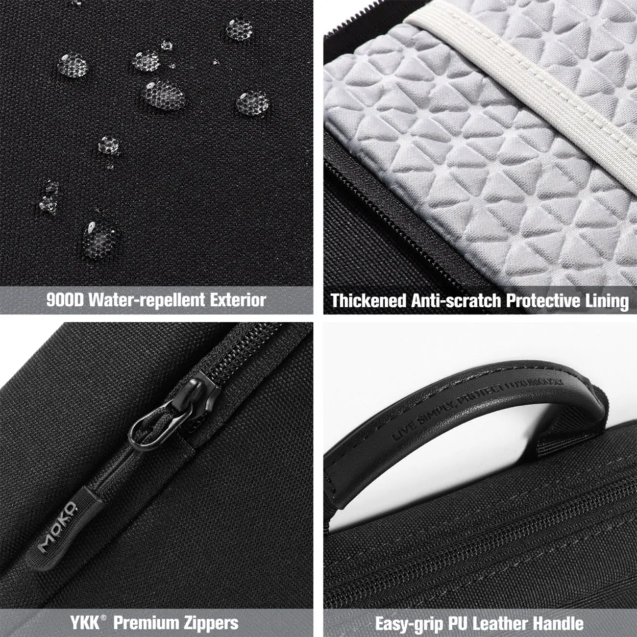 Moko-ipad Bolsa Tablet Manga 911 Bolsa de Transporte Ipad Capa Protetora de Viagem Ipad com Alça para Ipad 10th 10.9 - Imagem 4