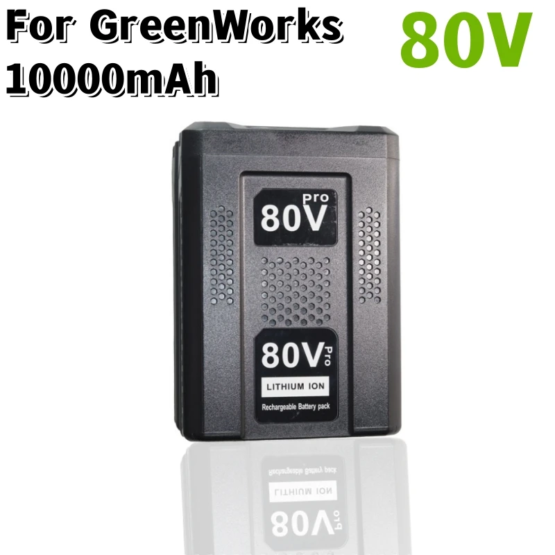 Batteria Di Ricambio 80V Per Greenworks 80V Max Batteria Agli Ioni Di Litio Gba80200 Gba80250 Gba80400 Gba80500