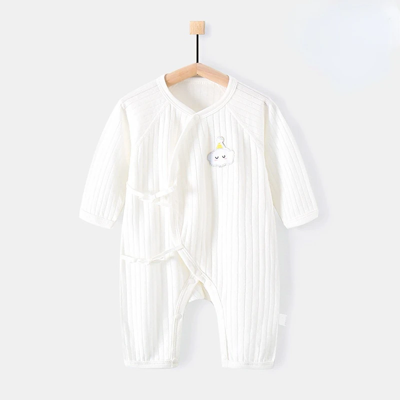 Baby Bodysuit Spring Autumn Boneless Newborn Romper Long-sleeved Pajamas Newborn Clothes