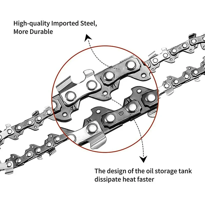 Chainsaw Chain 6 Inch/4inch/8inch Mini Steel Chainsaw Chain Electric Electric Saw Accessory Replacement Chain Saw