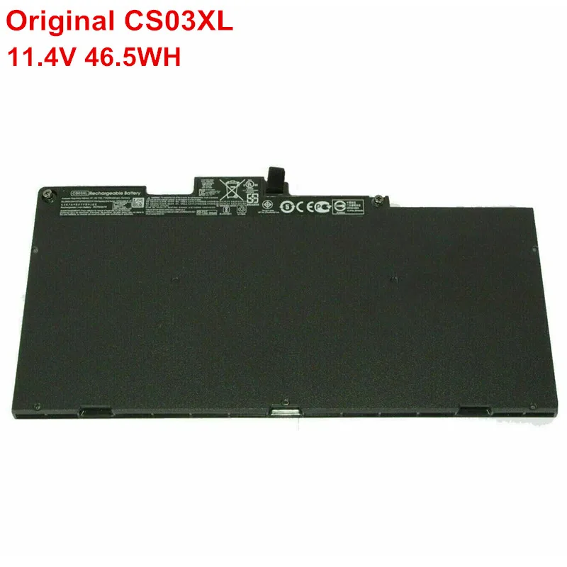 

Genuine OEM CS03XL Laptop Battery for HP Elitebook 745 840 G3 G4 Notebook 854108-850 800513-001 11.4V 46.5WH New Stock