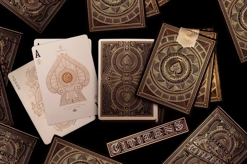 T11 Citizens Playing Cards Theory 11 Premium Deck Poker Size USPCC Limited Edition Magic Cards Magic Tricks Props for Magician 6