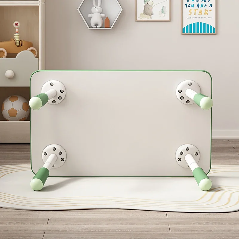 Kid Children's Desk Child Study Table Tables School Supplies Set Kids Childrens Furniture Small Chair Room Classroom Student