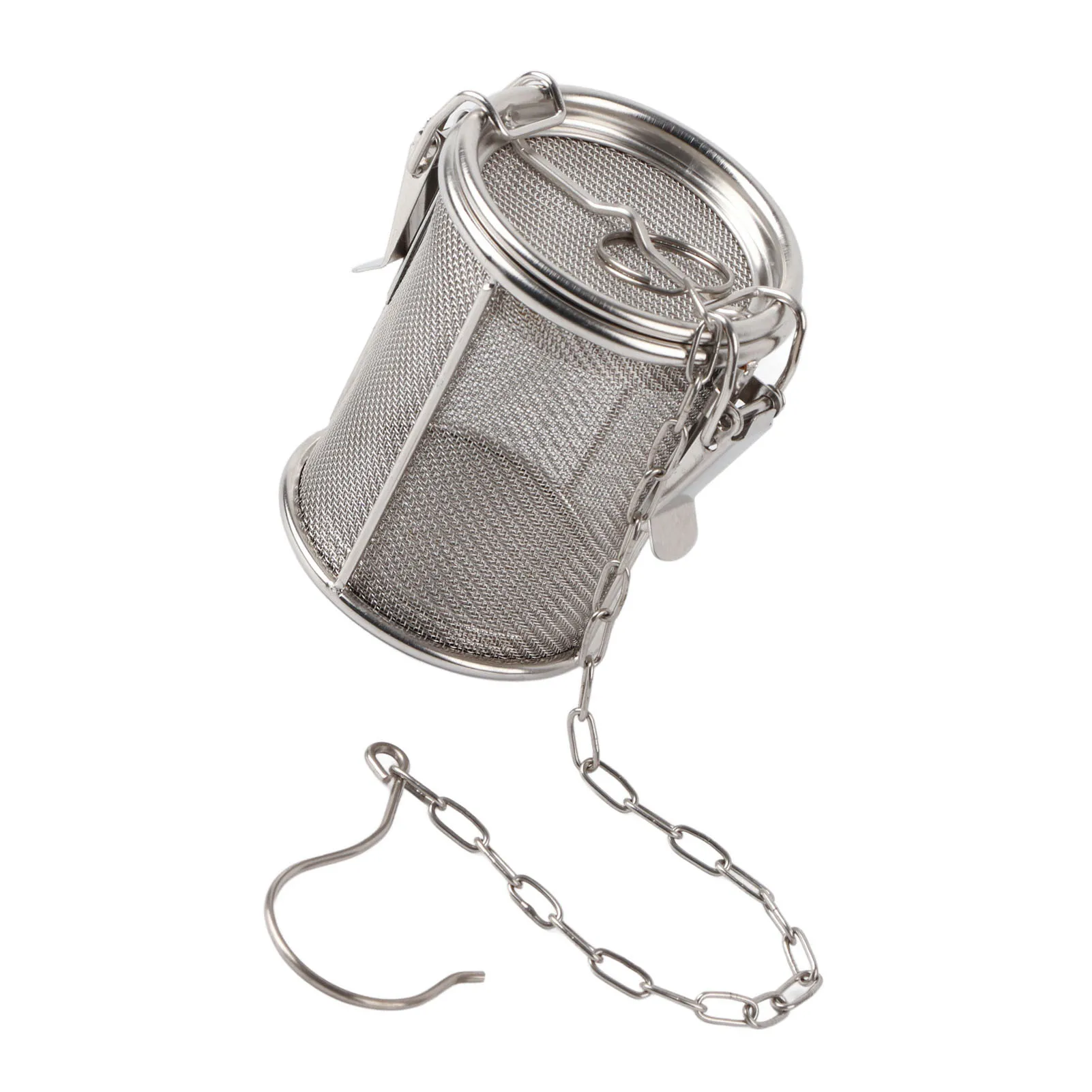 8*10cm Stainless Steel Tea Ball Strainer Soup Seasonings Seperation Basket Spice Filter