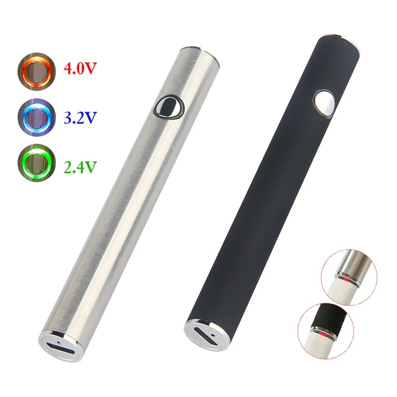 

Max CBD Preheat Battery 510 Button Adjust Variable Voltage 380mah for Cartridge Tank Fit Ce3 Vape Pen