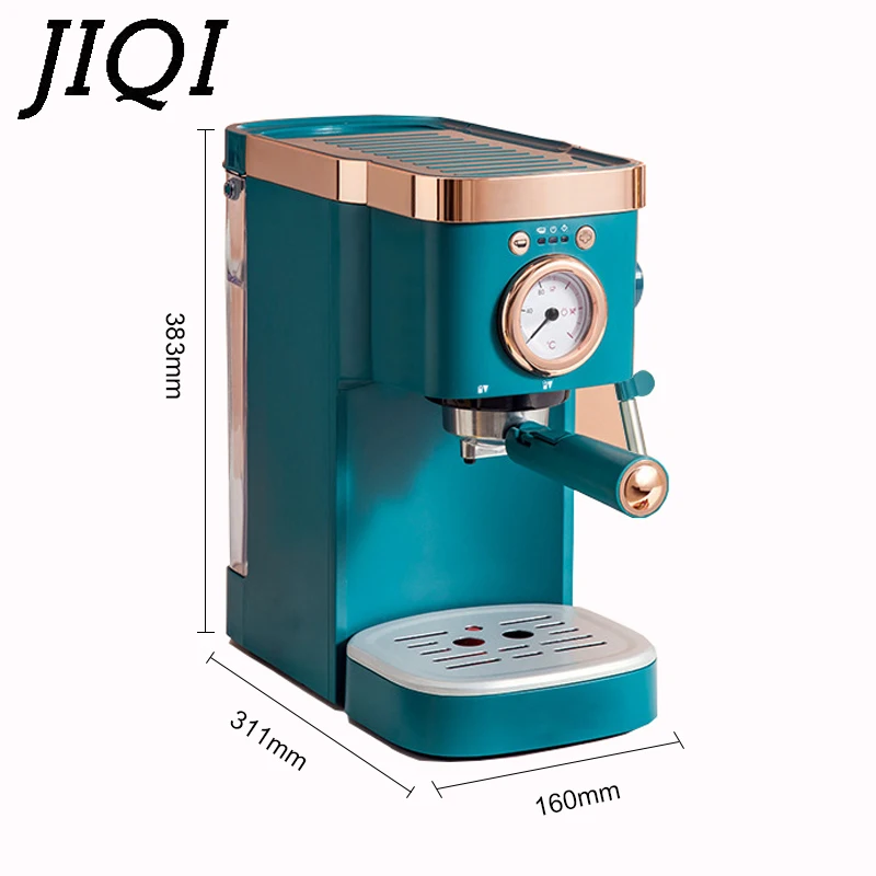 Automatic Espresso Coffee Maker With Built-in Milk Frother Cappuccino And  Latte Coffee Maker Vintage Design Coffee Machine 20bar - Coffee Makers -  AliExpress
