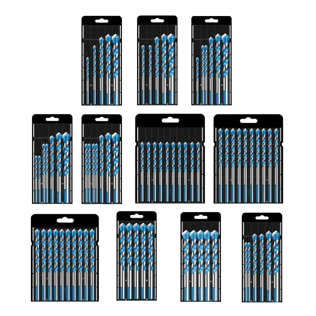 

Drill Triangle Shank Masonry Drill for Metal, Wood, Block, Brick, Tile and Hole Opener