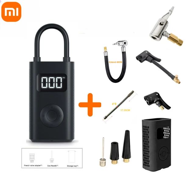 Xiaomi Mijia Air Pump 1S /Pump 2 Portable Electric Air Compressor Tire  Sensor Mi Inflatable Treasure