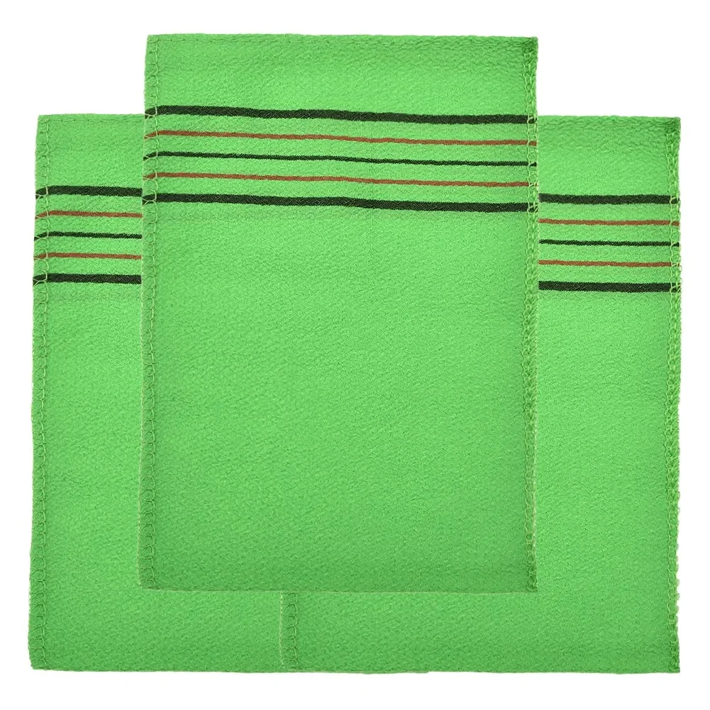 Korean Asian Exfoliating Bath Washcloth Body Scrub Shower Wash Cloths Dead Skin Clean Wash Towel Tool 3Pcs hand towel,bamboo hand towel