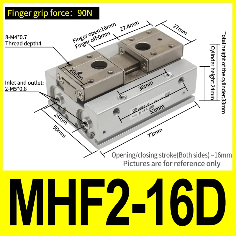 MHF2 8D MHF2 10D MHF2 12D MHF2 16D MHF2 20D