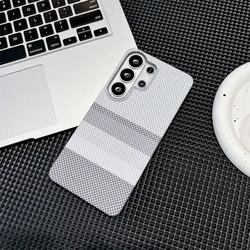Kevlar Slim Magnetic Carbon Fiber Case with Wireless Charging Capability - Galaxy S23 Ultra (A02)