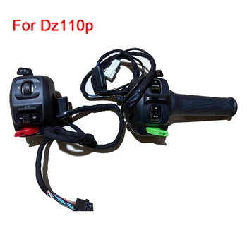 Acceleratore integrato per bicicletta elettrica, gruppo maniglia di controllo velocità con interruttore sinistro/destro per Ninebot Dz110p