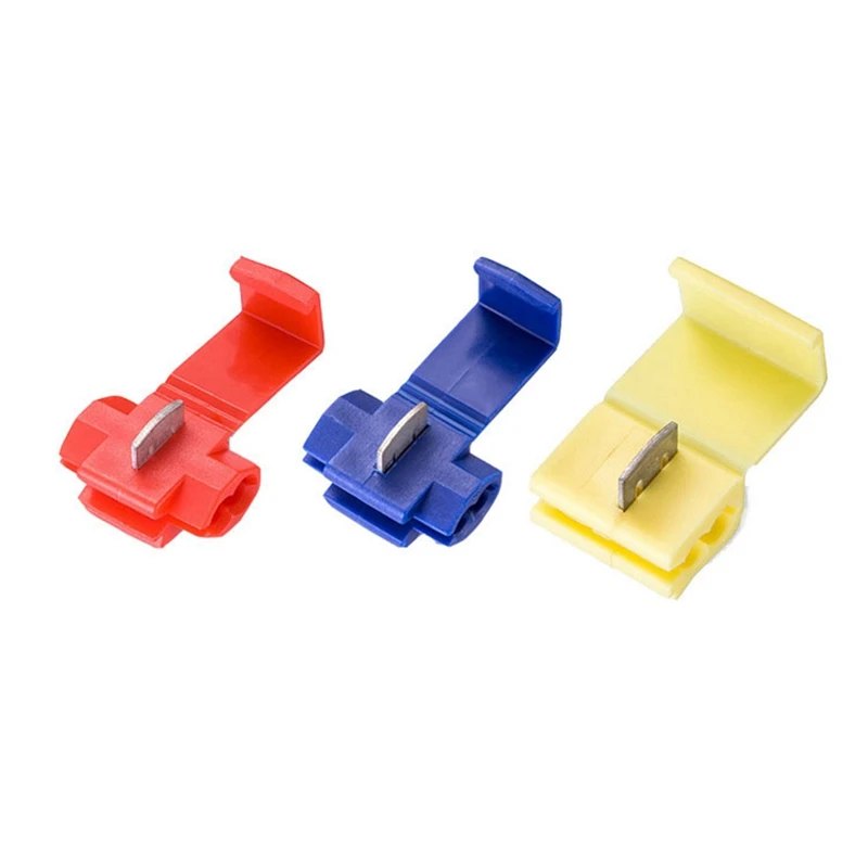 

150Pcs Quick Splice Wire Connectors,Solderless Snap Electrical Connector, Insulated Wire Crimp Connectors Terminal Joint