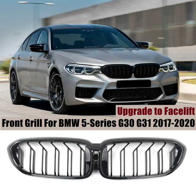 Upgrade To Facelift Style Grill For BMW 5-Series G30 G31 2017-2020