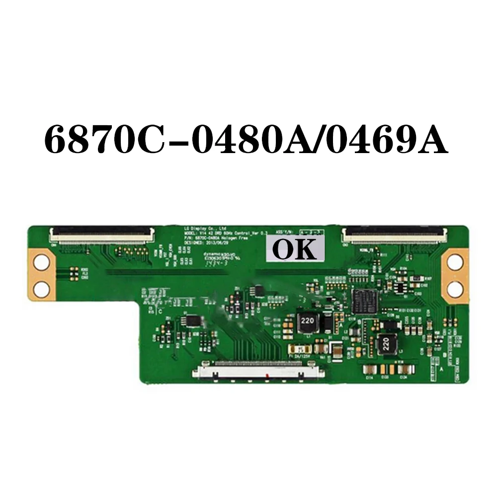 

Free shipping Good Test T-con Board for 42 Inches TV LG V14 42 DRD TM120 6870C-0469A 42PFH5209/88 LC420DUJ-SGK1 43LF590V