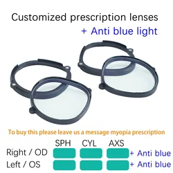 Prescription Magnetic VR Glasses with Anti-Blue Protection (Customized Anti blue)