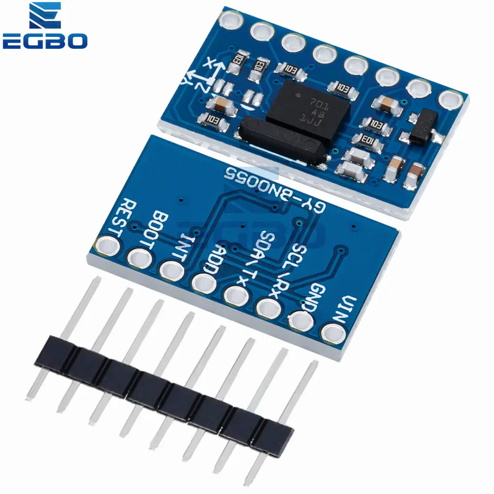 GY-BNO055 9DOF 9-axis BNO055 Absolute Orientation Breakout Board Sensor Module Angle Gyroscope Module IIC Serial for image 6