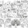 Children's Cartoon Birthday Handmade Drawing Disposable Graffiti Paper Tablecloth DIY Party Halloween Paper Tablecloth Poster 5