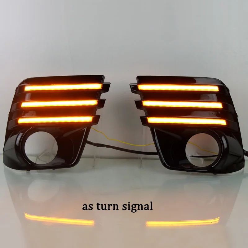 サブロンフォレスター用LEDデイライト、イエローターンシグナル