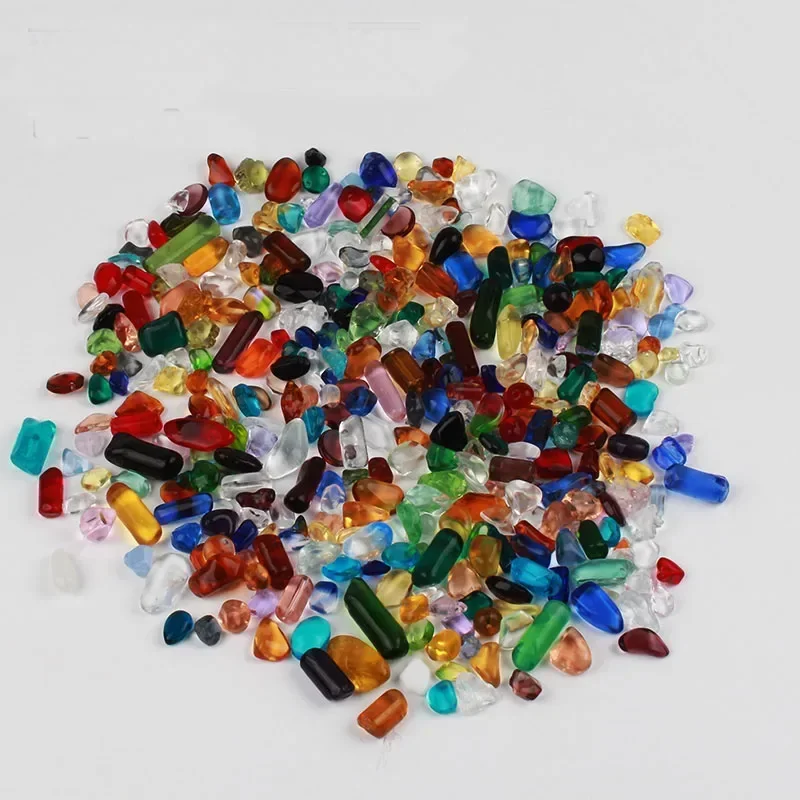 250g colored crystal stone aquarium bottom sand fish tank landscaping decoration natural stone