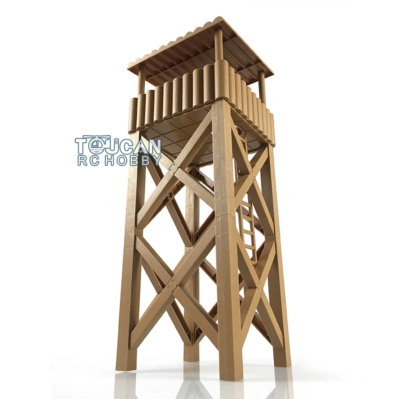 

Henglong HL 1/16 Plastic DIY Watchtower for RC Tank Model Military Armored Car Gift Toys In Stock