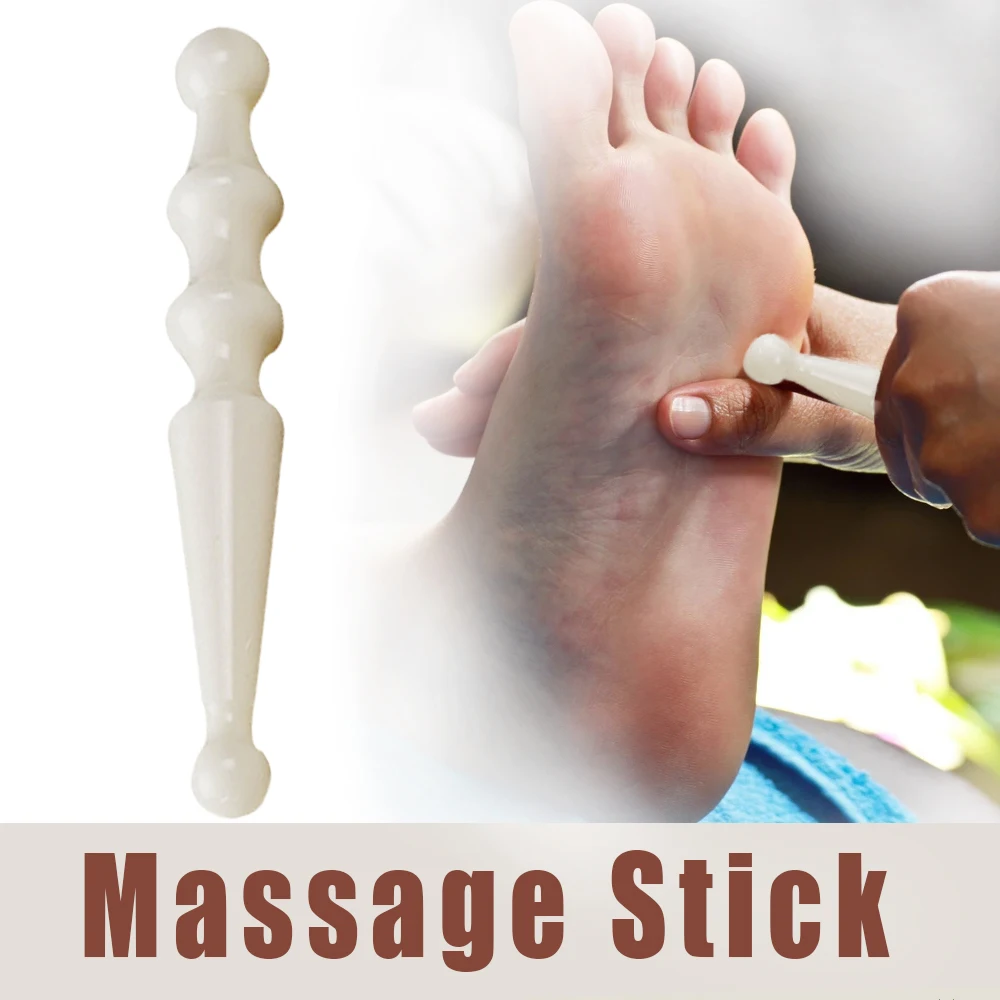 Reflexology Thai Foot Massager Physiotherapy Acupressure Massage Stick Pen  Gua Sha Trigger Point Massage Bar Masajeador 1pcs - Massage Stick -  AliExpress