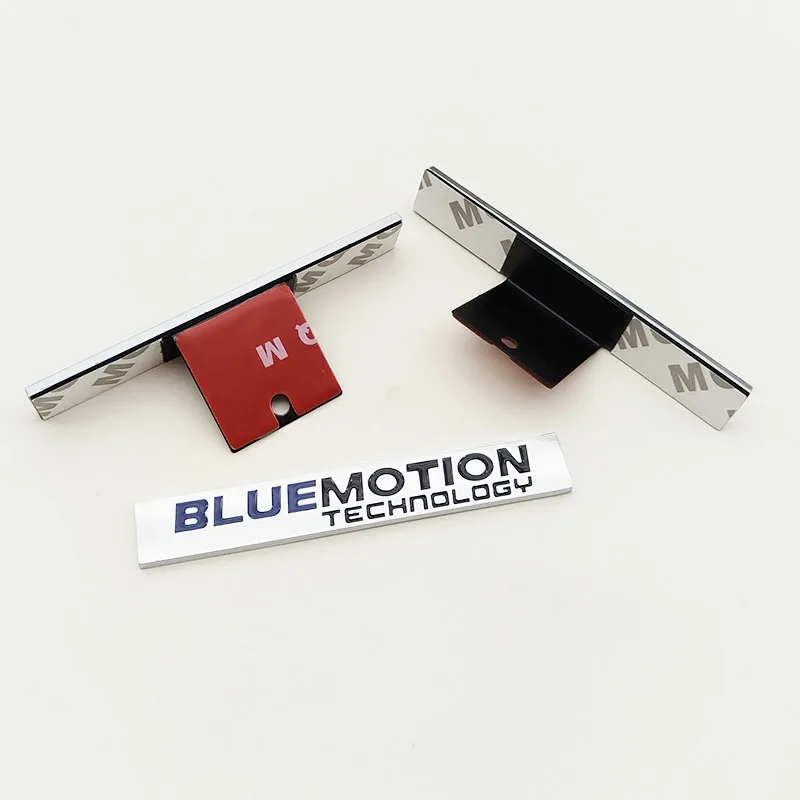 3D 메탈 블루 모션 로고 Bluemotion 엠블럼 자동차 뒷 트렁크 스티커 VW 골프 용 전면 그릴 배지 7 6 5 Polo Passat 액세서리