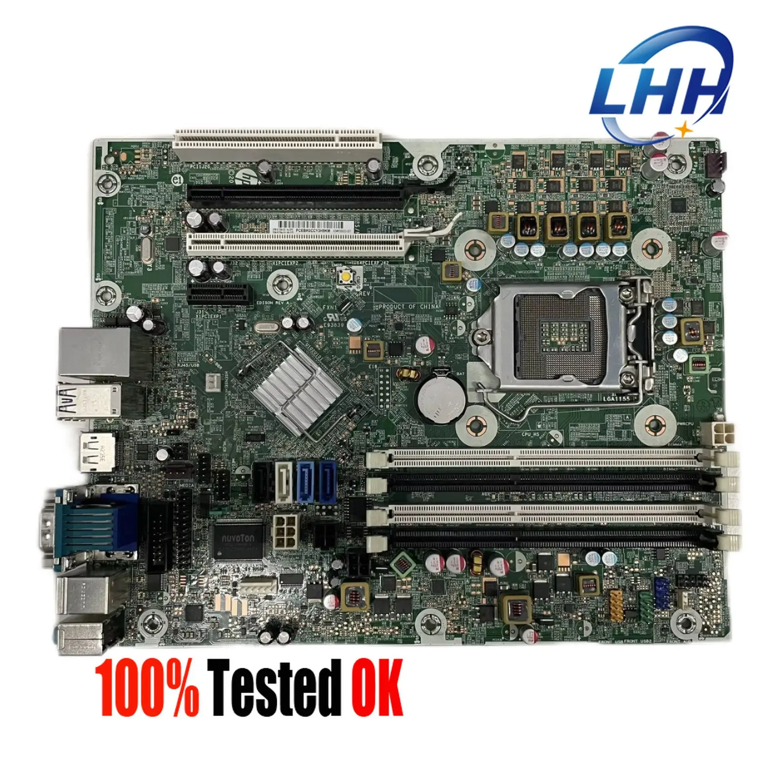 

657094-001 материнская плата для HP Elite 8300 SFF материнская плата для настольного компьютера LAG1155 DDR3