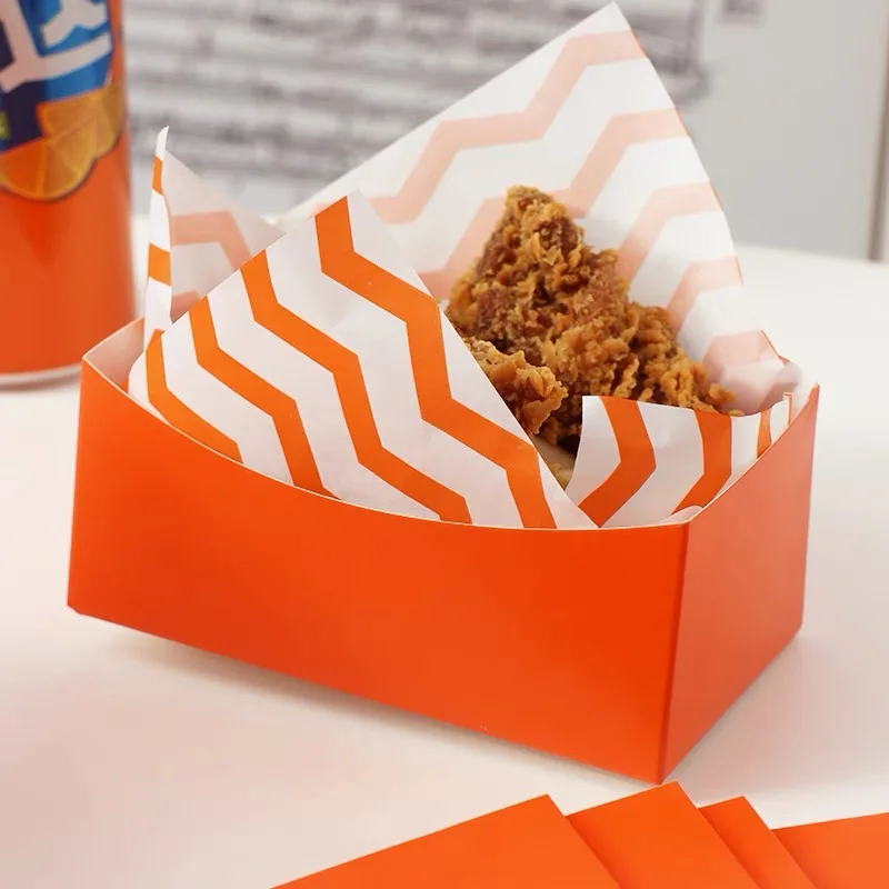 50pcs Creative Paper Boxes for Sandwiches, Toast, Egg Burn, Hot Dogs, Burgers, and DIY ... - SKU CPB01808 - UGI Packaging