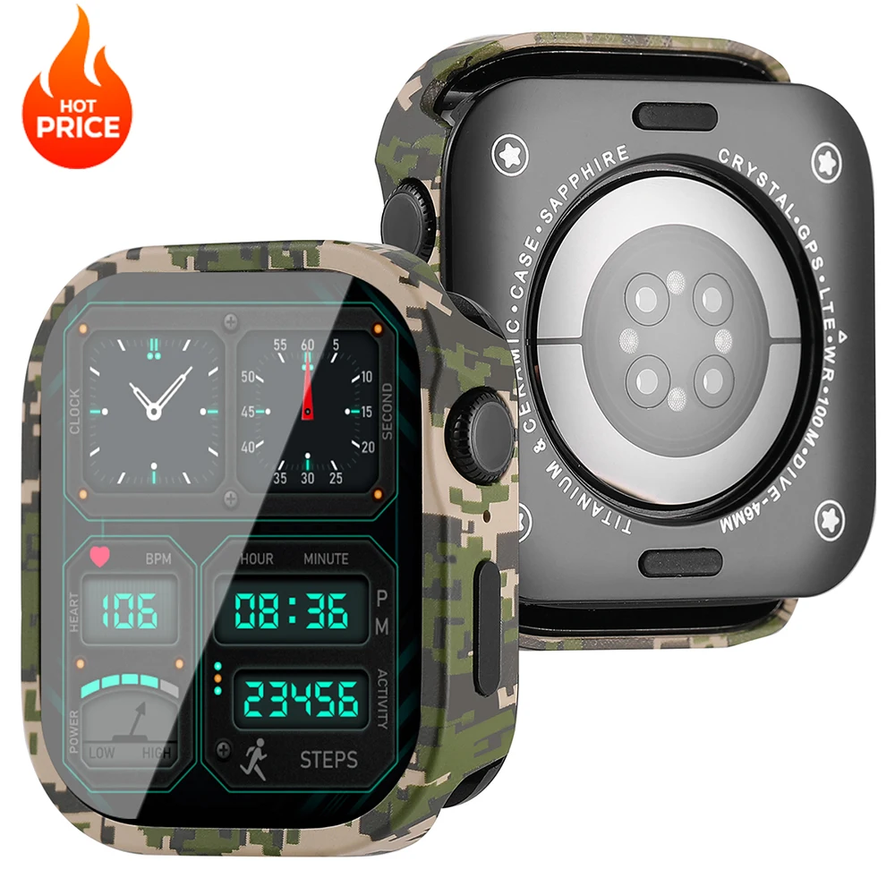 Premium Anti-Fall Aluminum Alloy Watch Case with Full Metal Coverage