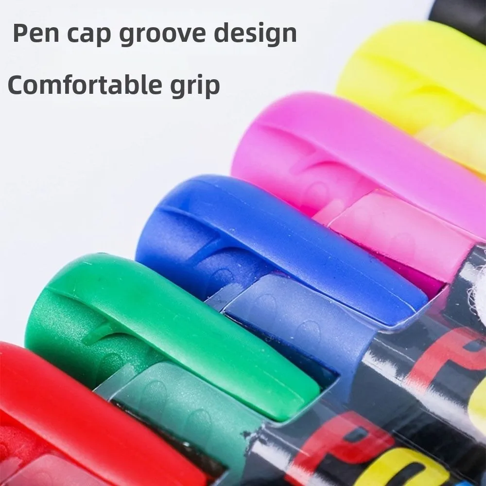 8/12색 화이트보드 마커 세트, 지울 수 있고 리필 가능한 화이트보드 마커, 낙서 보드용 분필