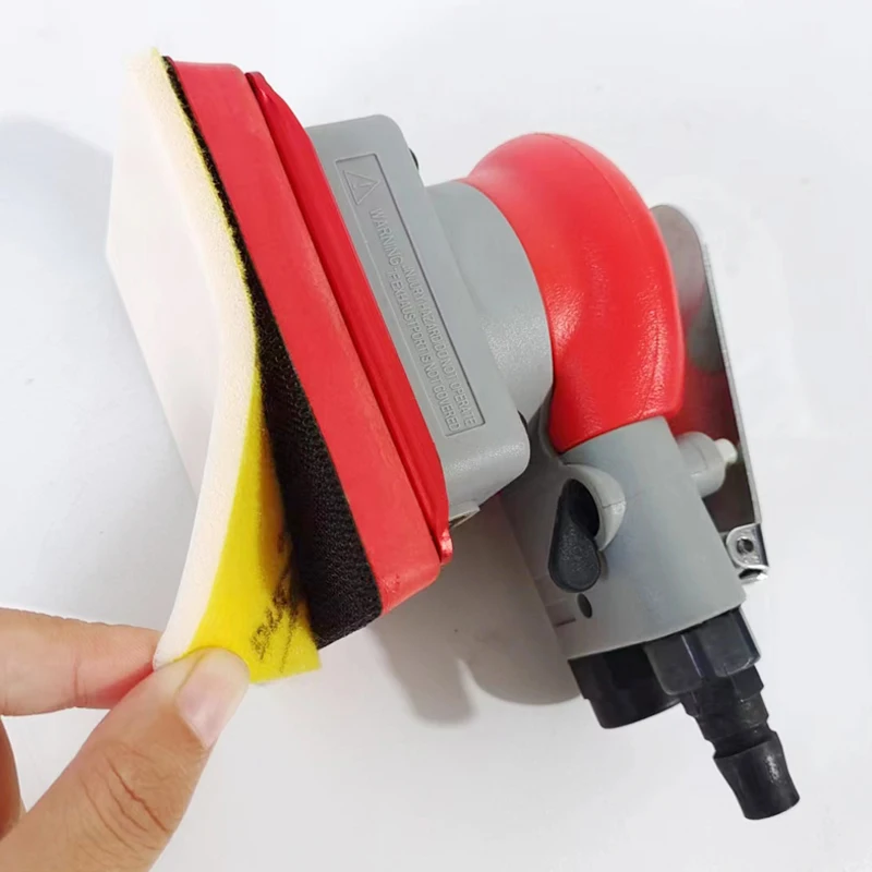Sandpaper Set Sander Pads Sponge Sandpaper 75x100mm Flocking for Car Spray Polishing