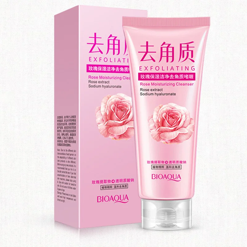 Facial Cleanser Natural Facial Exfoliation Exfoliating Peeling Scrub Face Removal Deep Exfoliator Skin Care 4