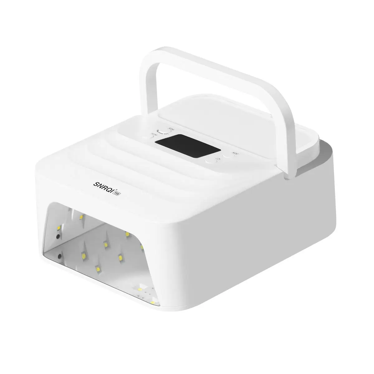 SNRQI 휴대용 UV LED 네일 램프, 전문 OEM 로고, 48W 고출력 도..
